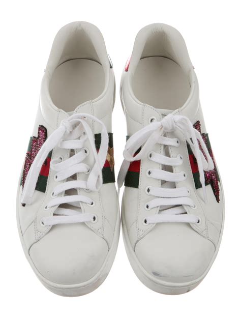 gucci embroidered sneakers malaysia|gucci ace tennis shoes.